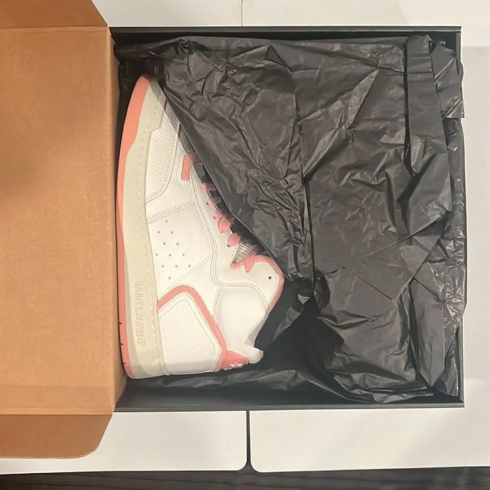 Brand new with box Saint Laurent Saint Laurent Jefferson High-Top  size 8.5 - Picture 3 of 7